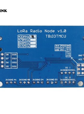 LoRa Radio Node V1.0 868mhz 915mhz 433mhz RFM95 SX1276 for A