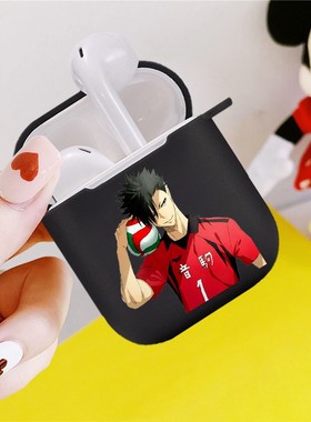coque Haikyuu Hinata Attacks Anime cartoon Cute Earphone Ch