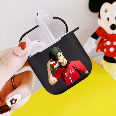 coque Haikyuu Hinata Attacks Anime cartoon Cute Earphone Ch