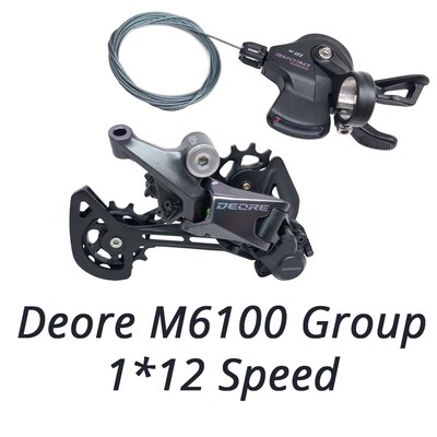DEORE M6100 12s Groupset SL M6100 SHIFT LEVER + RD M6100 GS