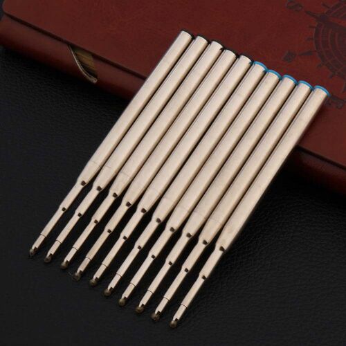 10PC BlUE or 10PC BlACK Ball Pen Good Quality Ballpoint Pen