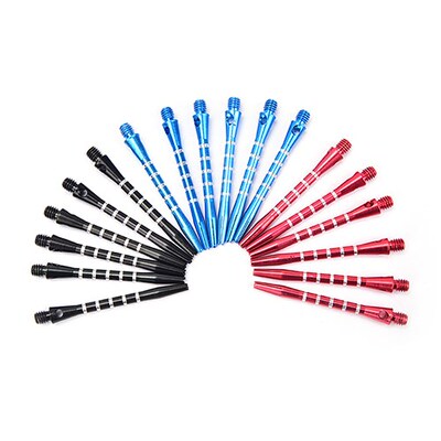 red/blue/black 12pcs/lot Alu Stem Shafts Aluminum Alloy Dar