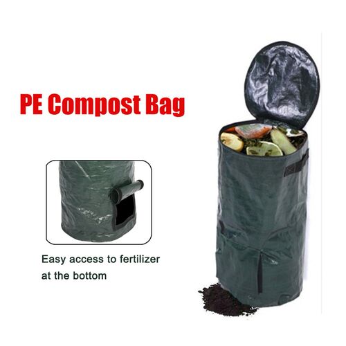 Reuseable Garden Leaf Waste Can Yard Compost Bin for Fruit K