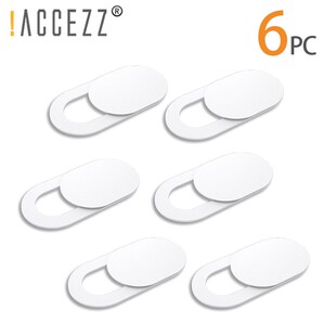 !ACCEZZ 6PCS Webcam Cover Slider Universal Camera Cover For