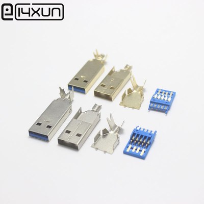 2pcs USB 3.0 Extension Cable Connector Plug for Smart TV PS