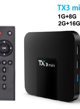 TX3 MiNi Android 7.1 Smart TV Box 1G/2G 8G/16G Amlogic S905
