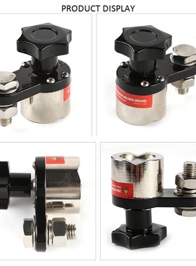 welding tools On/Off Magnetic Welding Ground Clamp Rare Eart