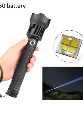 Portable LED Flashlight XHP50/XHP70/XHP90 Bulb Aluminium All