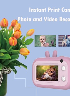Kids Print Camera for Children Instant Printer Photo Camera