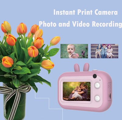 Kids Print Camera for Children Instant Printer Photo Camera