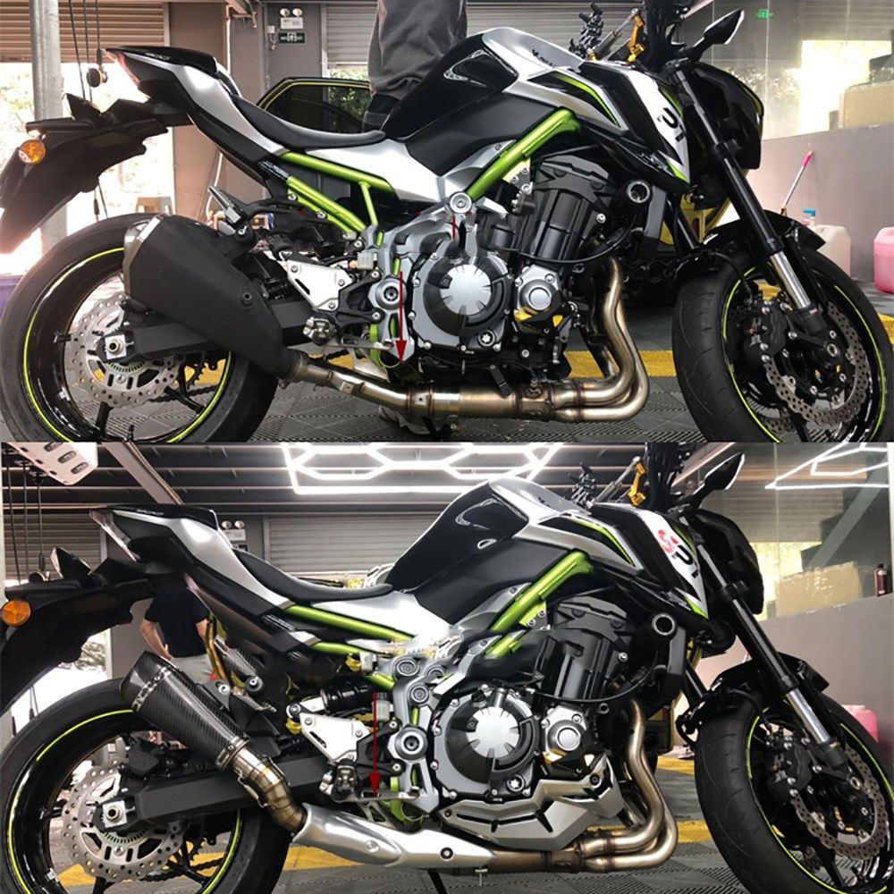 delete catalyst pipe for kawasaki z900 ninja 900 motorcycle