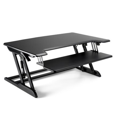 Aluminum Frame Height Adjustable Sit-Standing Desk Converter