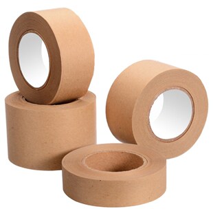 *30m Gummed Kraft Paper Tape Bundled Adhesive Paper Tapes Se