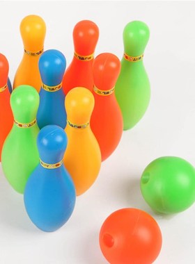 Sports Mini Desktop Bowling  Toy for Kids Tuba Bowling Set C