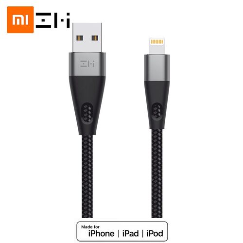 ZMI usb lightning cable MFI certified 1m 2m mobile phone ch