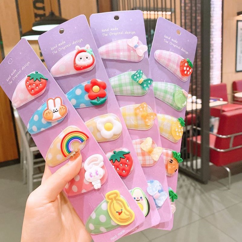 5 pcs/set 2020 new korea style sweet simple cute super frui