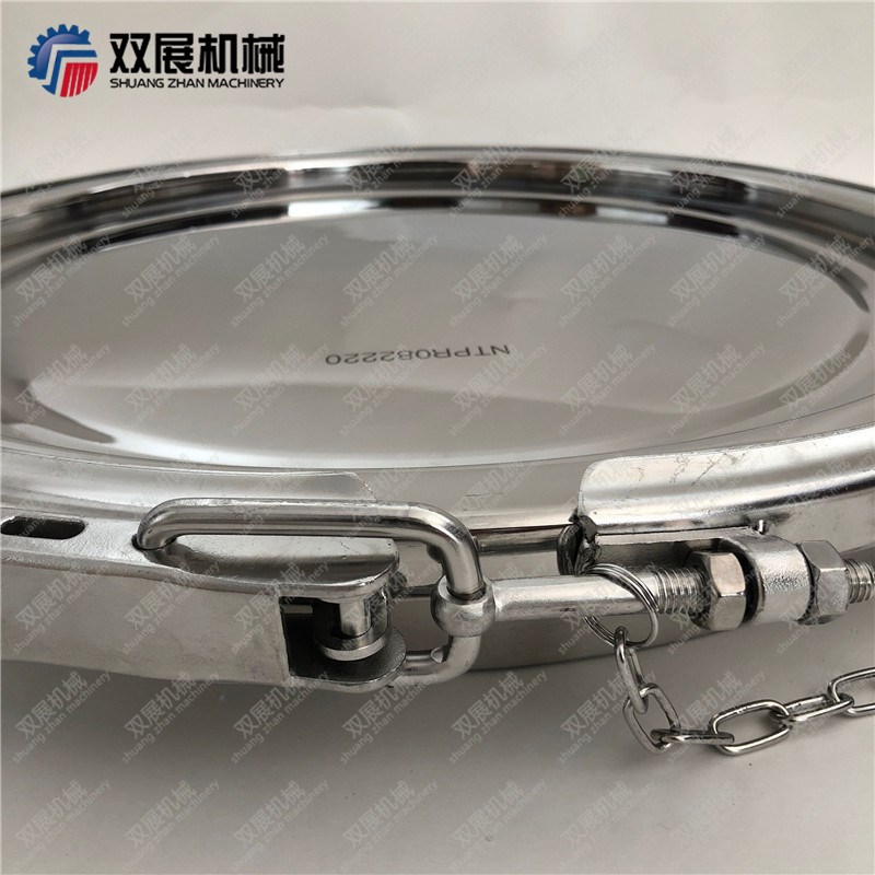 Sanitary Stainless Steel 304 316L Clamp Round Tank Manhole