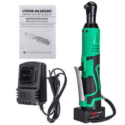 100Nm 42V Rechargeable Cordless Electric Wrench 3/8'' Ratche