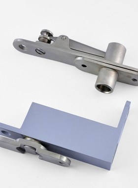 2Set 304 Stainless Steel Door Pivot Hinges Invisible Hidden