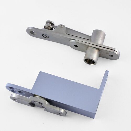 2Set 304 Stainless Steel Door Pivot Hinges Invisible Hidden