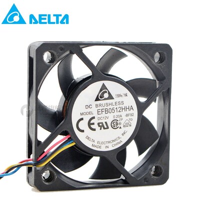 Delta EFB0512HA EFB0512HHA 5010 DC 12V 0.20A 0.15A 3-pin or