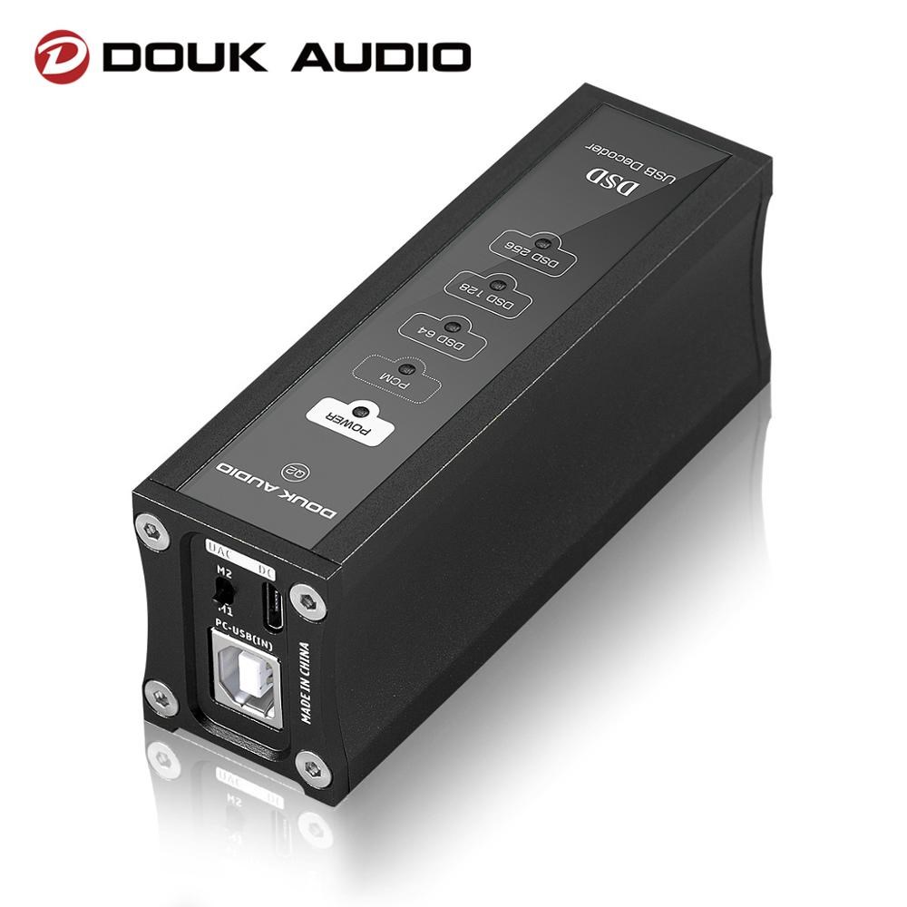 Douk Audio Q2 Mini XMOS XU208 USB DAC Audio Decoder DSD256