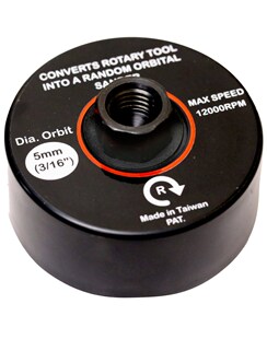 Convert Rotary Tools to Random Orbital Sander Adapter  Made
