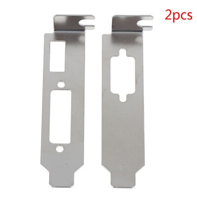 2pcs/ set Low Profile Bracket Adapter HDMI DVI Port For Hal