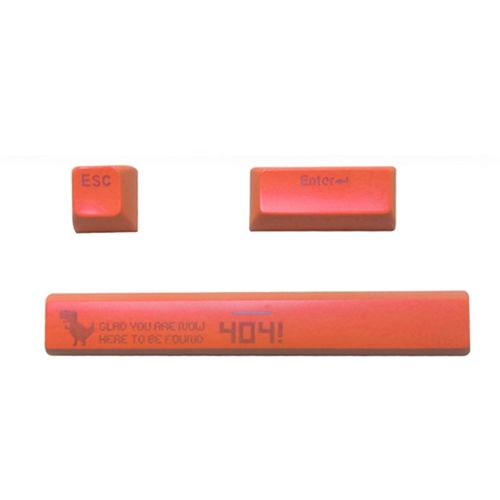 AK510 Mechanical Keyboard Orange Keycaps ESC/Enter/Space 3pc