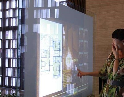 Fttyjtec 42 inch 20 points interactive touch foil Film thro