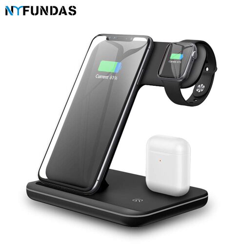 15W Qi Wireless Charger Stand Holder Station Fast Charging