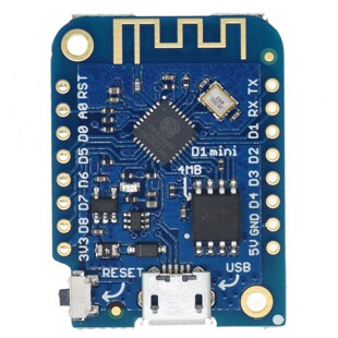 LOLIN D1 mini V3.1.0 - WEMOS WIFI Internet of Things develop
