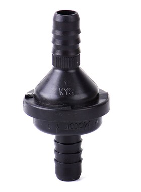 Car 6.2cm Front Plastic Crankcase Vent Vacuum One Way Check