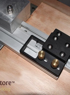 W-new Miter Saw Station Stop and Circular Saw Guide Rail Tra