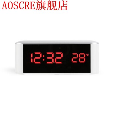 Touch Alarm Clocks Home Decor LED Table Clock Big LCD Electr