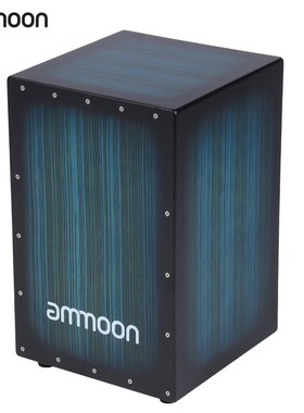 ammoon Wooden Box Drum Cajon Hand Drum Persussion Instrumen