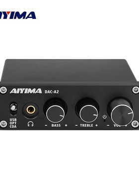 AIYIMA Mini HiFi 2.0 Digital Audio Decoder USB DAC Headphone