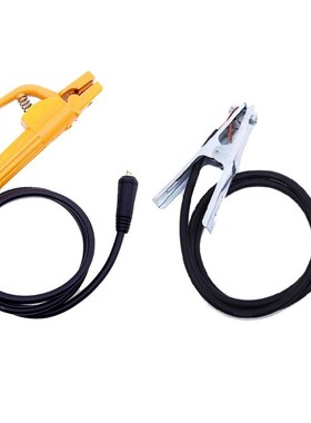 /2Pcs/set 500A 2M Electrode Holder Welder Clamp 300A 1.5M Gr
