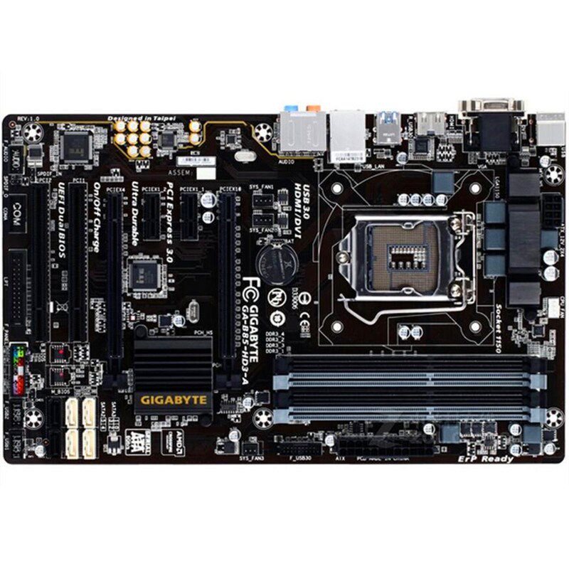 LGA1150 B85 Gigabyte GA-B85-HD3-A Original sed Desktop Moth