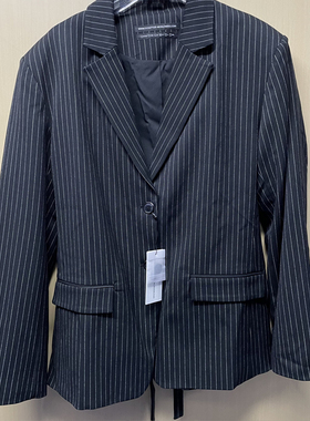 SCULPTOR 秋冬气质时尚立体裁西装套装女正装职业黑色外套