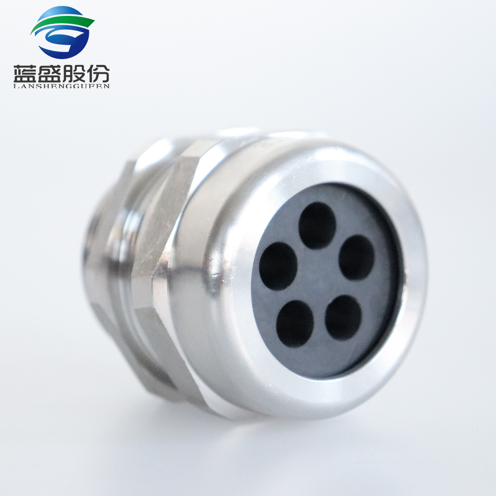 蓝盛防爆不锈钢电缆防水密封接头