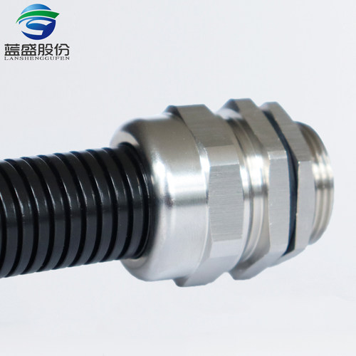 不锈钢尼龙波纹管接头