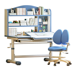 儿童学习桌小学生家用简约学生课桌椅写字作业书桌套装可升降桌子