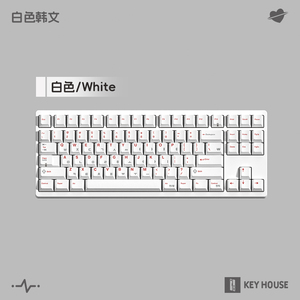饰键屋 wob外设crush80韩文键帽 GX87原厂PBT 热升华键帽wooting
