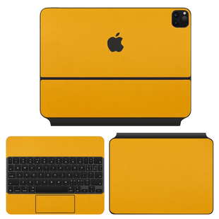 适用于2024苹果妙控键盘素皮贴纸iPadPro11/13寸外壳保护膜12.9寸全套防尘套贴Air6键盘式智能双面夹机身贴膜