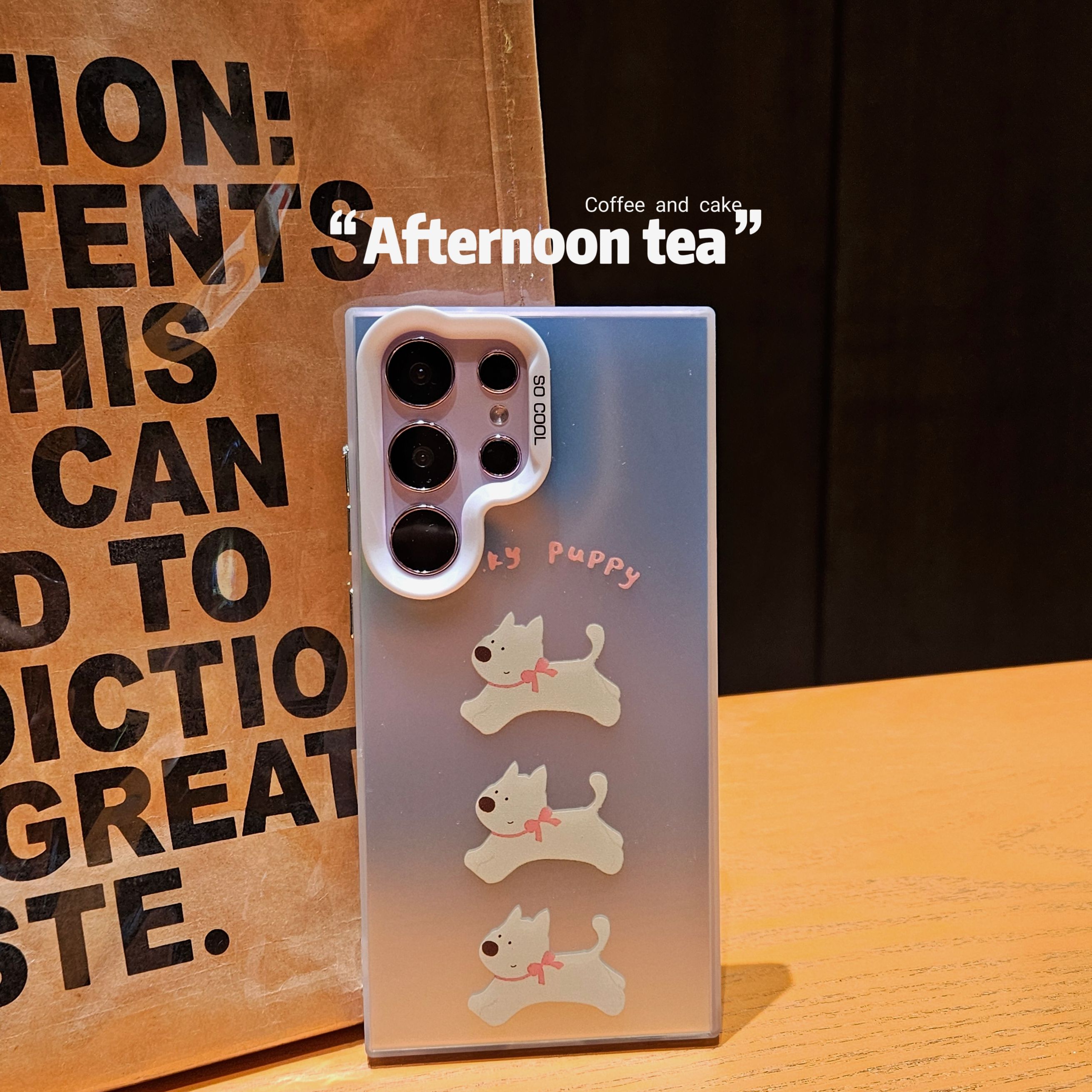 适用三星Galaxy S24手机壳S23可爱原创创意龙22硅胶男21女20新款Ultra透明FE软note小众狗狗+全包防摔