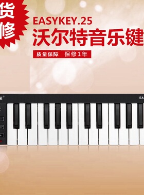 worlde-EASY KEY25专业midi键盘控制器编曲键盘音乐键盘电音键盘