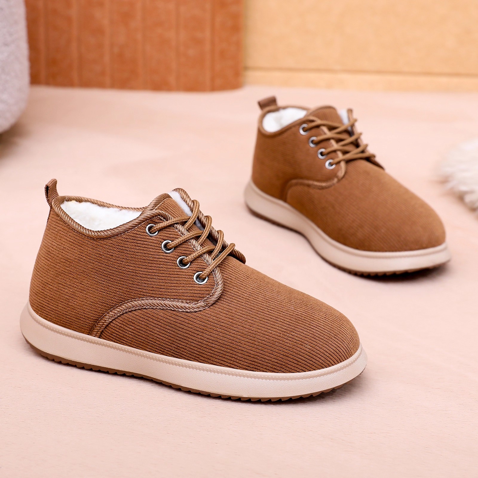 老北京布鞋女冬季加绒加厚保暖中老年人休闲棉鞋防滑软底妈妈棉靴