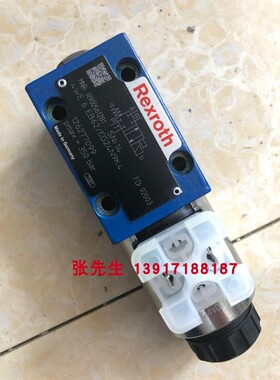 R900561281 4WE6EB62/EG24N9K4德国原装Rexroth力士乐液压电磁阀