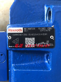 A1D3M原装 力士乐比例阀R900973370 6EG24K31 4WRKE16E1 200L